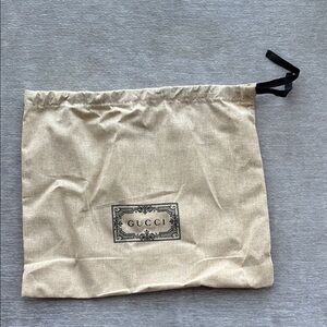 Gucci Beige Dust Bag